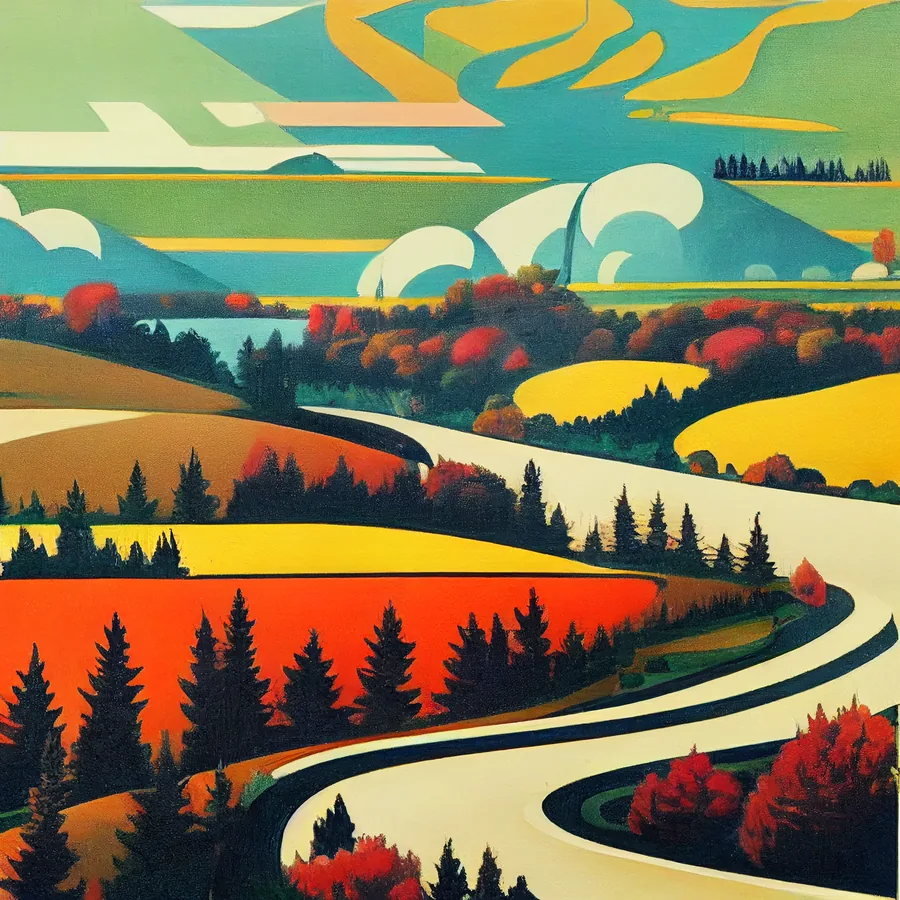 AI-generated artwork by Dylan Slagh